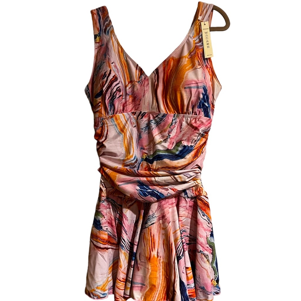 Plus Womens Swimsuit, XXL -- New!